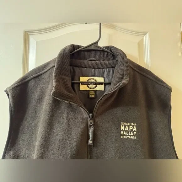 NWOT North End All Climate Wear Men's Fleece Vest Full Zip 2X-Large Black - Picture 5 of 14